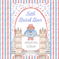 Little British Bear Watercolor Clipart – London-Themed Illustrations