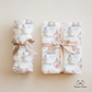 Across the Blue Zoo Animals Seamless Pattern
