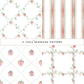 Strawberry Shortcake-Inspired Watercolor Illustration Package